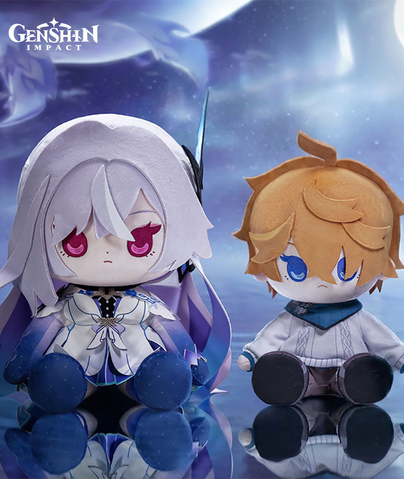 miHoYo Genshin Impact "Tartaglia / Skrik" Sitting Plush Doll-Skirk-miHoYo-Ace Cards & Collectibles