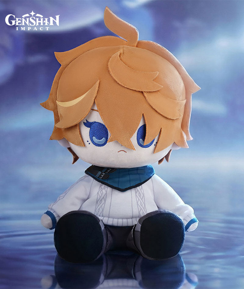 miHoYo Genshin Impact "Tartaglia / Skrik" Sitting Plush Doll-Skirk-miHoYo-Ace Cards & Collectibles