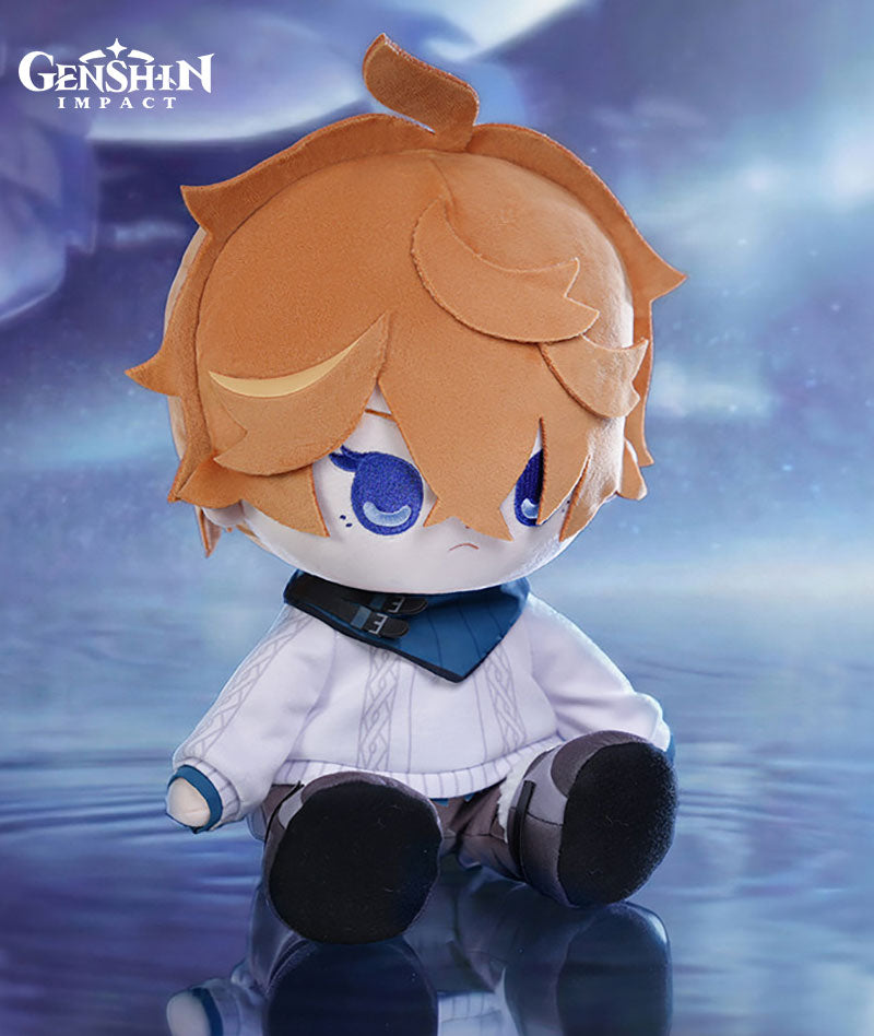 miHoYo Genshin Impact "Tartaglia / Skrik" Sitting Plush Doll-Skirk-miHoYo-Ace Cards & Collectibles
