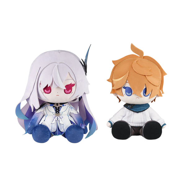 miHoYo Genshin Impact "Tartaglia / Skrik" Sitting Plush Doll-Skirk-miHoYo-Ace Cards & Collectibles