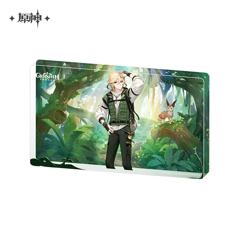 miHoYo Genshin Impact &quot;Teyvat Nature Discovery Tour Series&quot;-Thick Acrylic Block-miHoYo-Ace Cards &amp; Collectibles