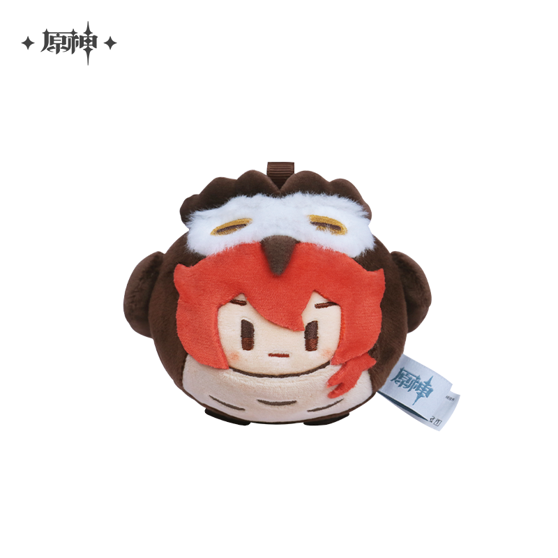 miHoYo Genshin Impact Teyvat Zoo Dango Pulshies Keychain-Zhongli-miHoYo-Ace Cards & Collectibles