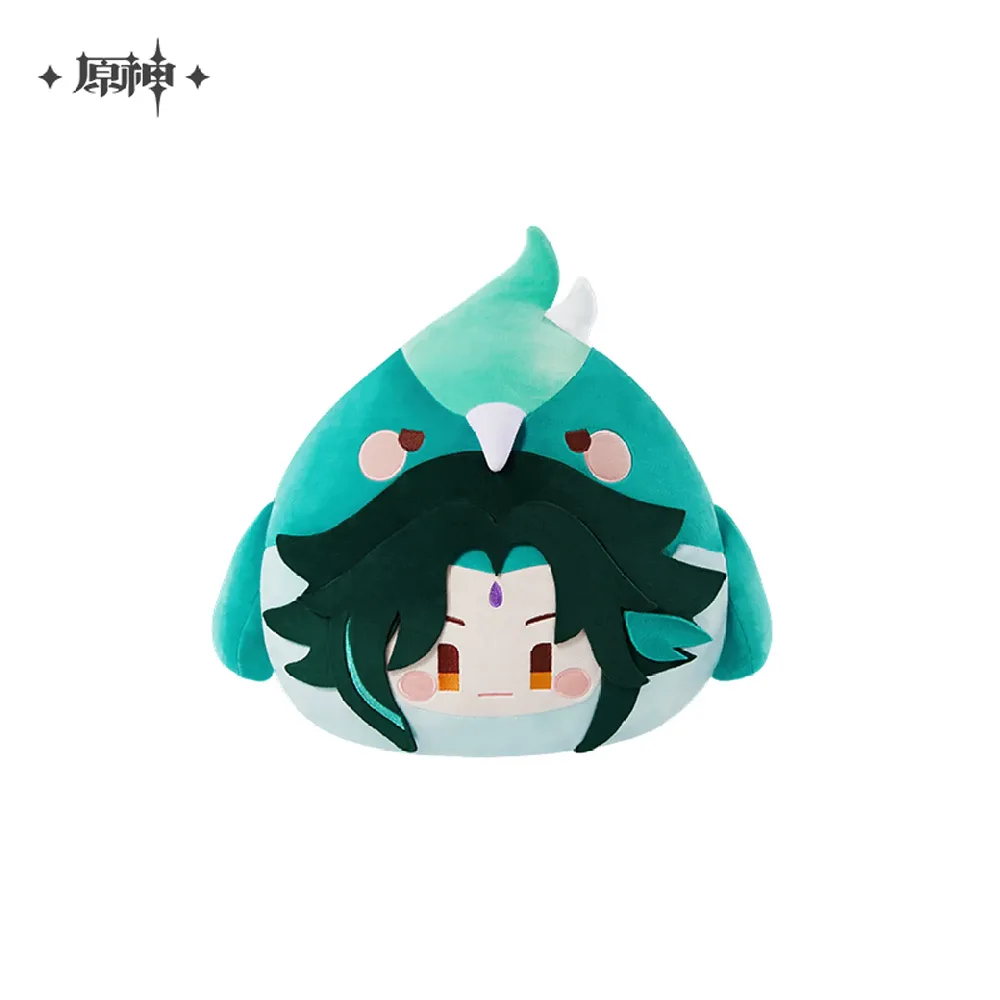 miHoYo Genshin Impact Teyvat Zoo Plush Throw Pillow-Xiao-miHoYo-Ace Cards &amp; Collectibles
