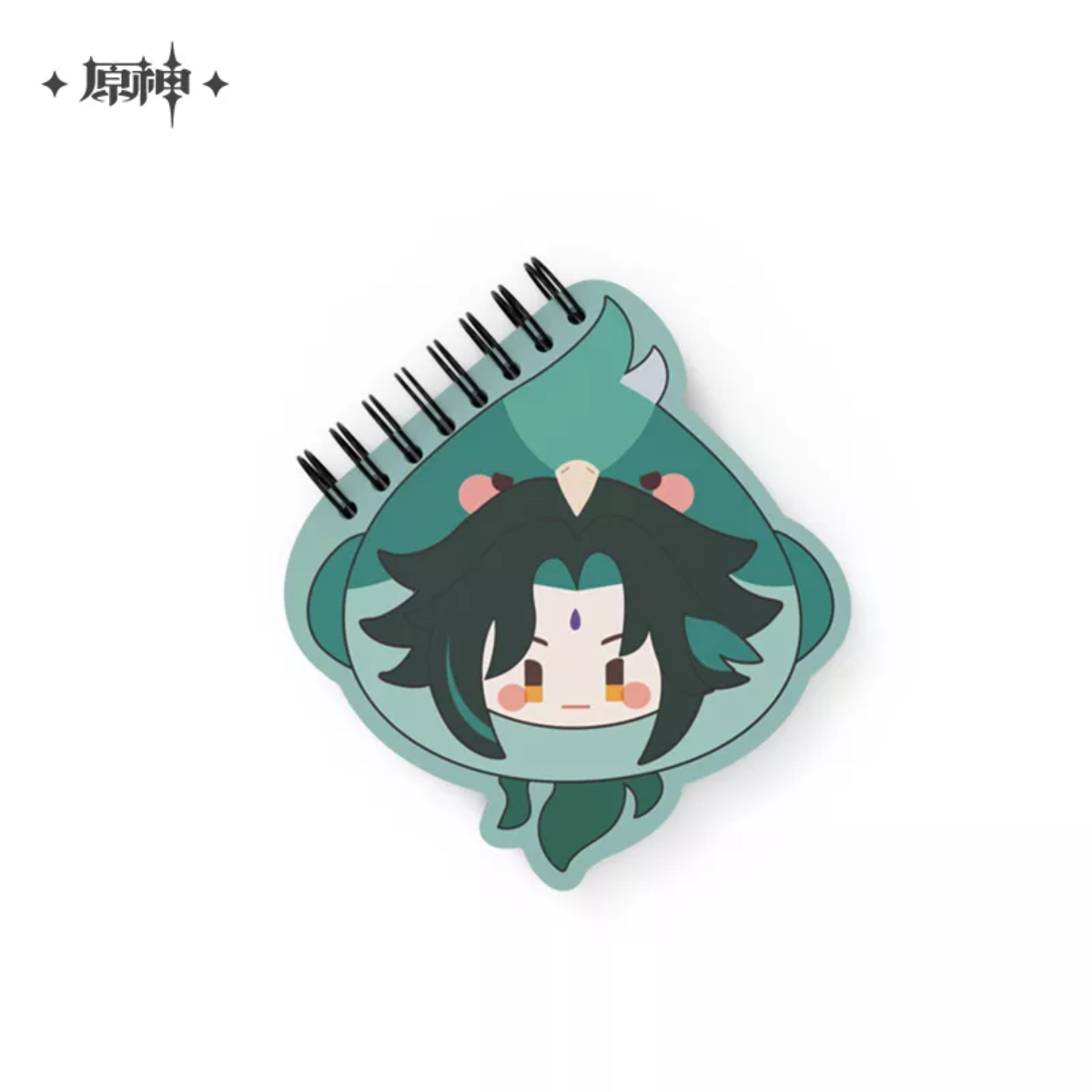 miHoYo Genshin Impact Teyvat Zoo Series Coil Notepad-Xiao-miHoYo-Ace Cards &amp; Collectibles