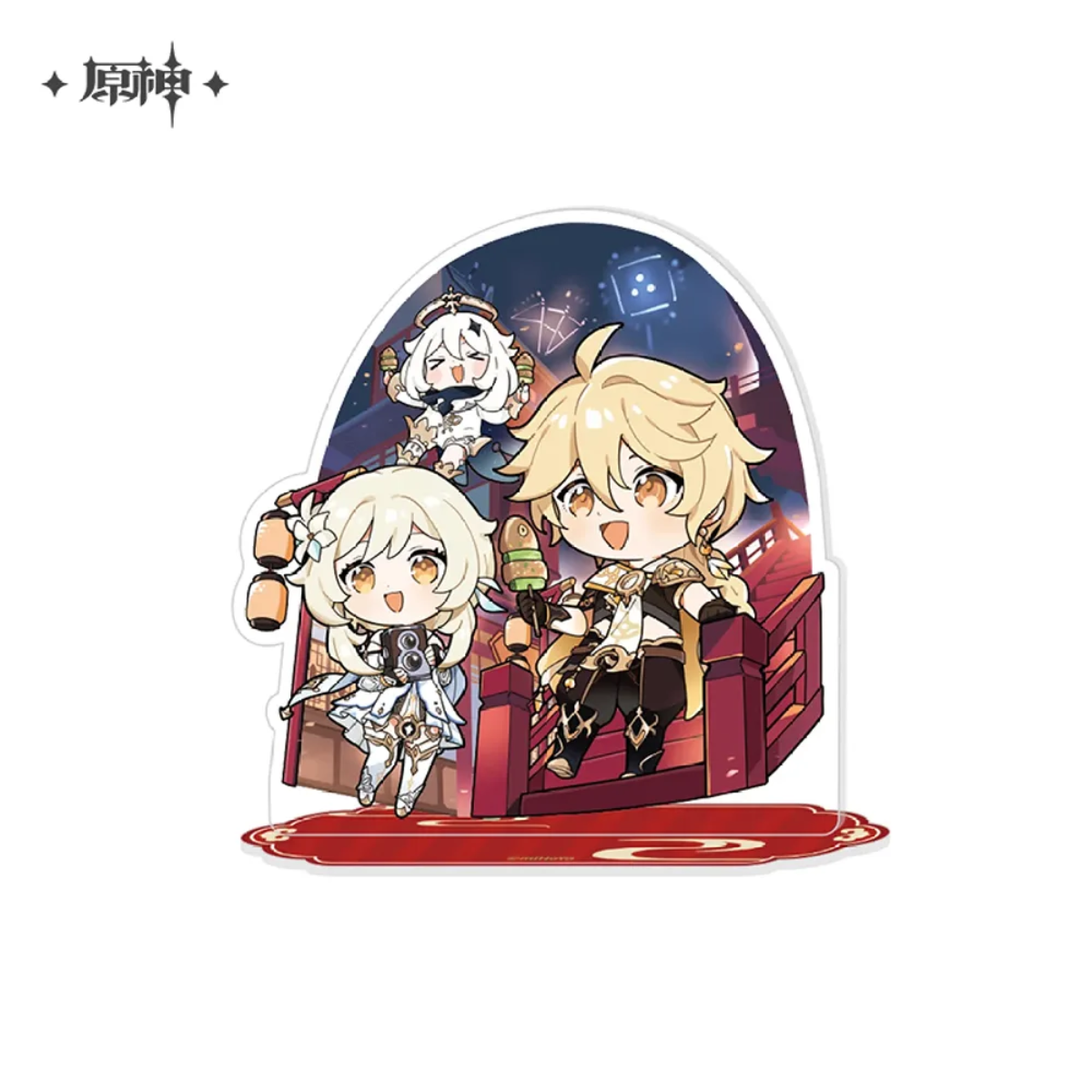 miHoYo Genshin Impact The Exquisite Night Chimes Acrylic Stand-Happy CNY-miHoYo-Ace Cards &amp; Collectibles