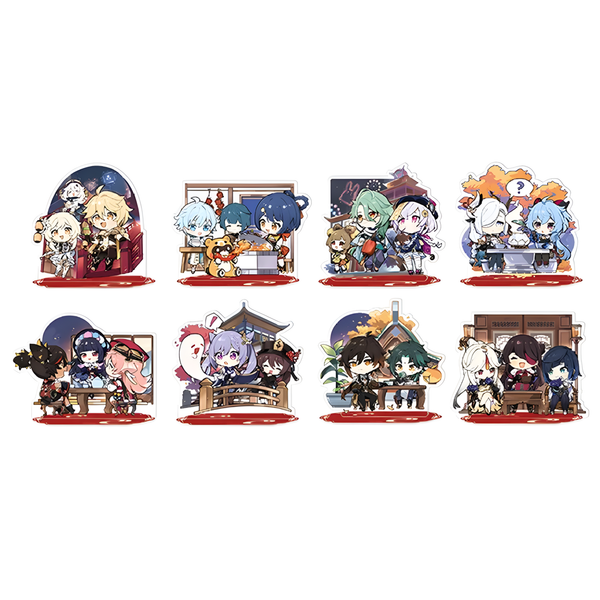 miHoYo Genshin Impact The Exquisite Night Chimes Acrylic Stand-Happy CNY-miHoYo-Ace Cards & Collectibles