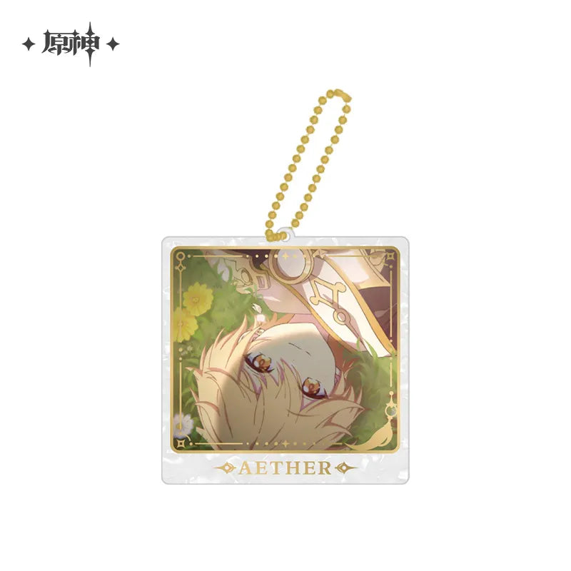miHoYo Genshin Impact The Road Not Traveled Hanging Acrylic Keychain Series-Aether-A-miHoYo-Ace Cards & Collectibles