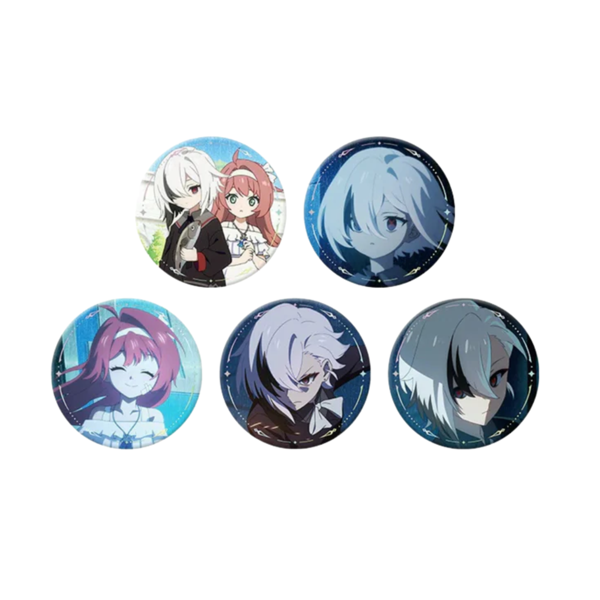 miHoYo Genshin Impact The Song Burning in the Embers Badge-Type A-miHoYo-Ace Cards & Collectibles