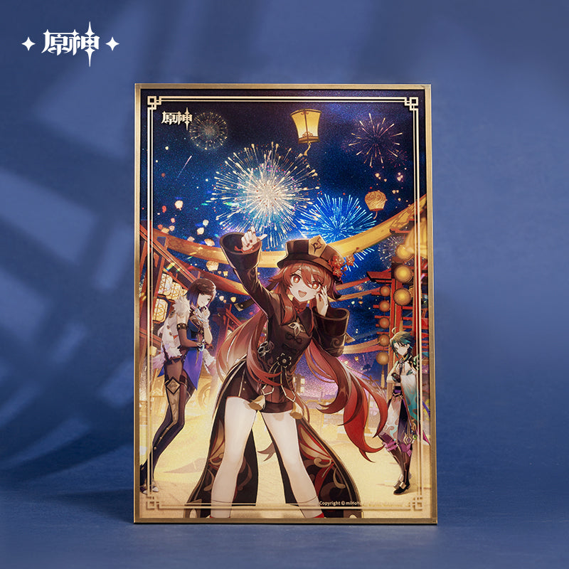 miHoYo Genshin Impact Theme Acrylic Shikishi Art Board "The Exquisite Night Chimes"-miHoYo-Ace Cards & Collectibles