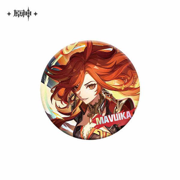 miHoYo Genshin Impact Theme Character Badge Vol. 2-Mavuika A-miHoYo-Ace Cards & Collectibles