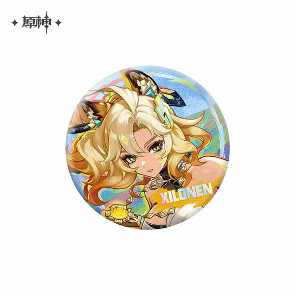 miHoYo Genshin Impact Theme Character Badge Vol. 2-Mavuika A-miHoYo-Ace Cards & Collectibles