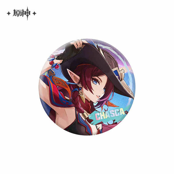 miHoYo Genshin Impact Theme Character Badge Vol. 2-Mavuika A-miHoYo-Ace Cards & Collectibles