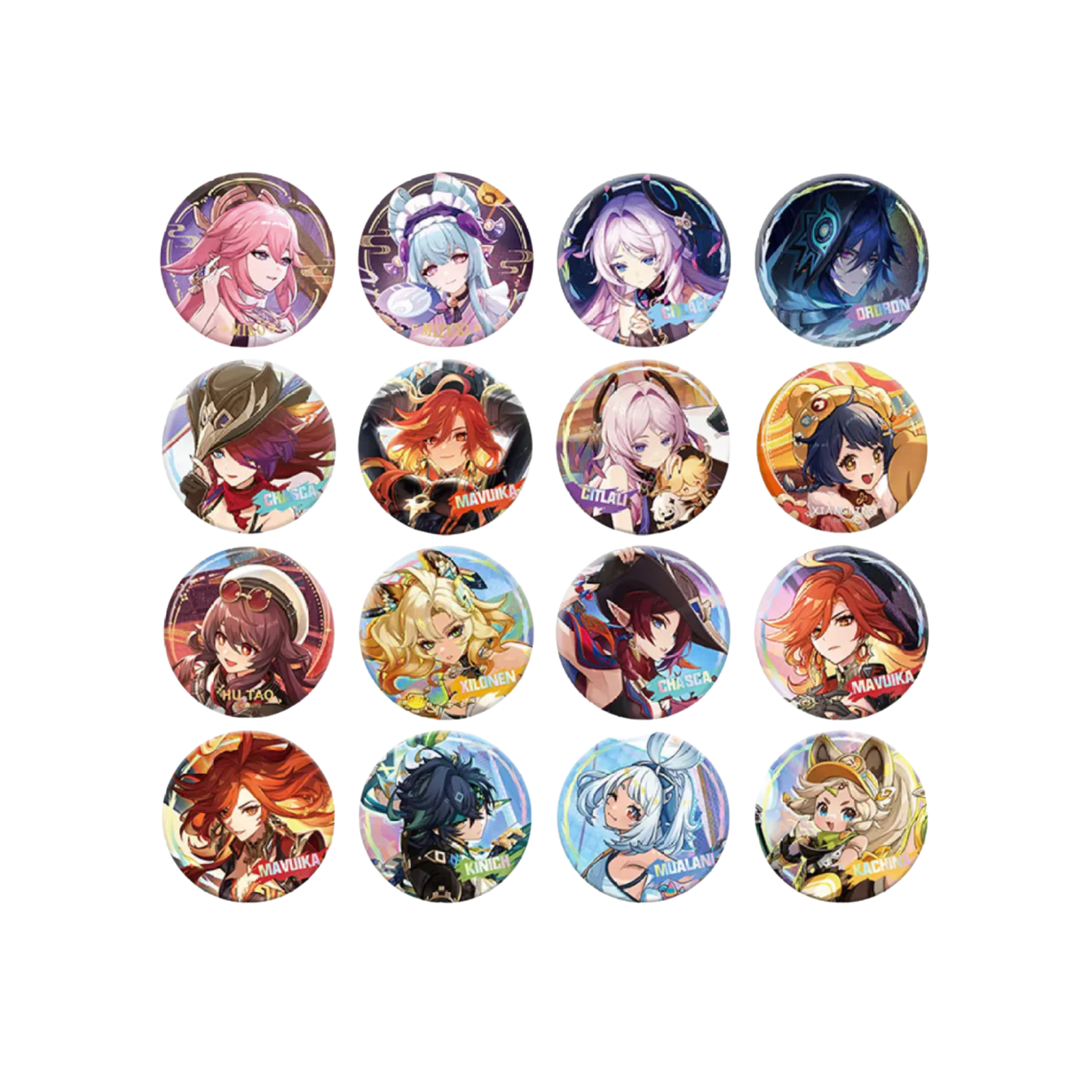 miHoYo Genshin Impact Theme Character Badge Vol. 2-Mavuika A-miHoYo-Ace Cards & Collectibles