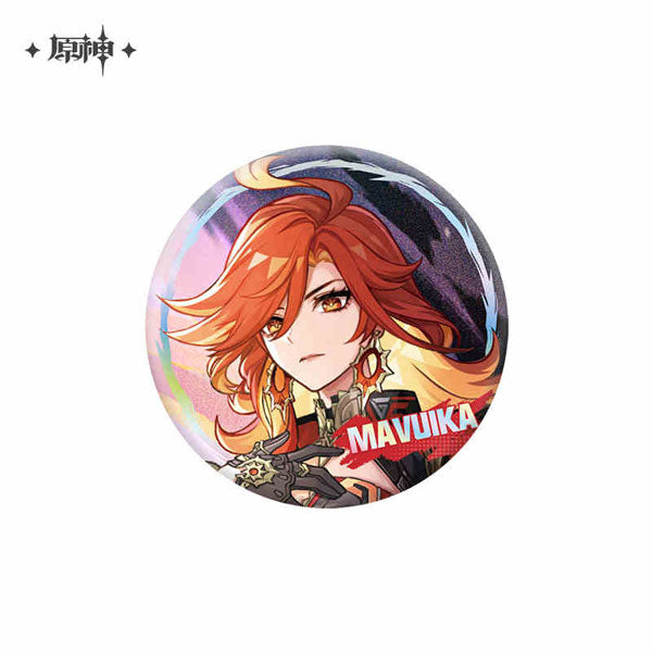 miHoYo Genshin Impact Theme Character Badge Vol. 2-Mavuika B-miHoYo-Ace Cards & Collectibles