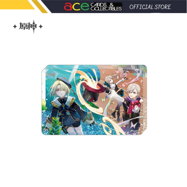 miHoYo Genshin Impact Theme Quicksand Acrylic Block "As Light Rain Falls Without Reason"-miHoYo-Ace Cards & Collectibles