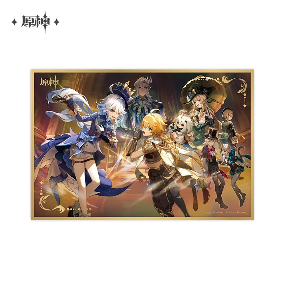 miHoYo Genshin Impact Theme Series Acrylic Shikishi Art Board-As Light Rain Falls Without Reason-miHoYo-Ace Cards &amp; Collectibles