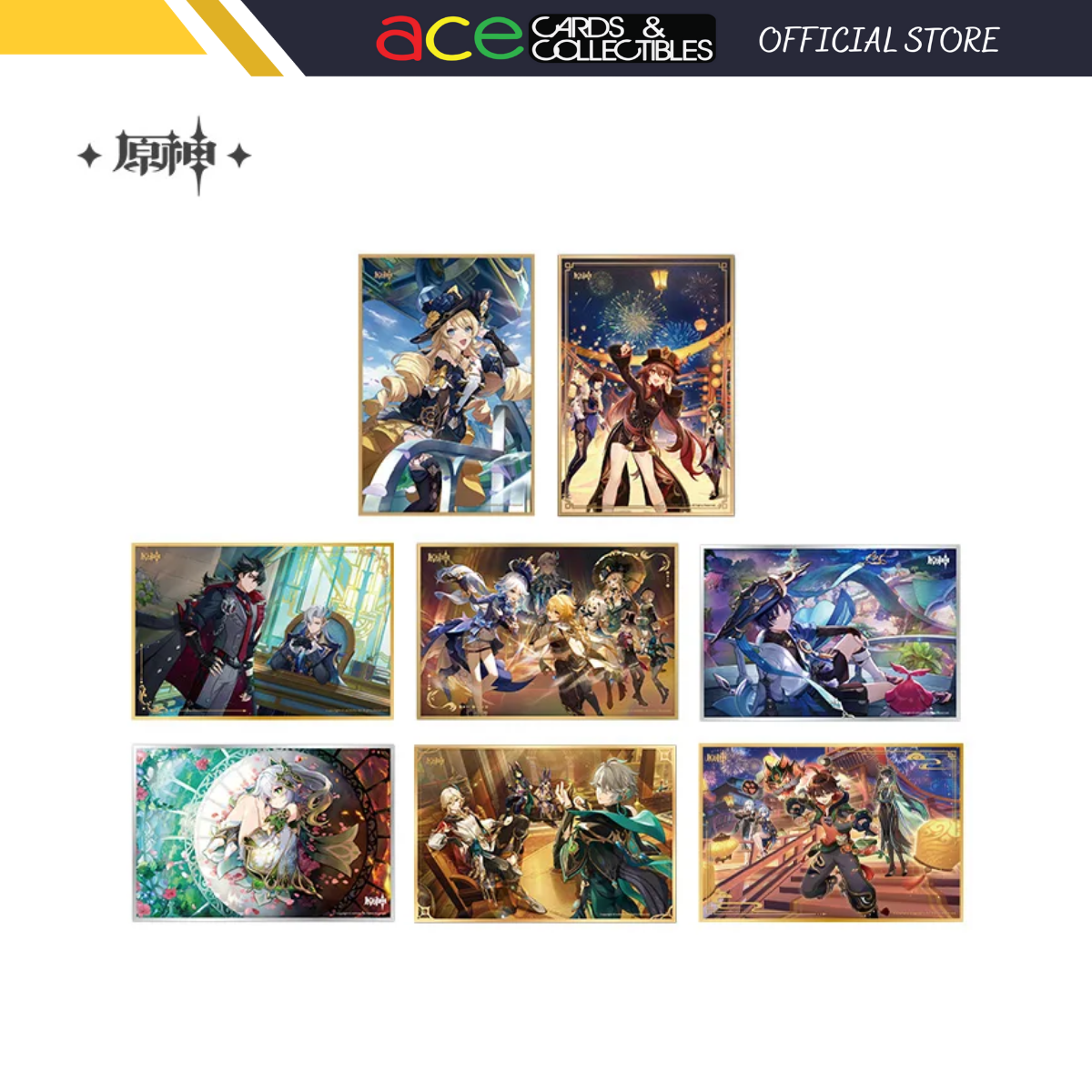 miHoYo Genshin Impact Theme Series Acrylic Shikishi Art Board-Parade Providence-miHoYo-Ace Cards & Collectibles