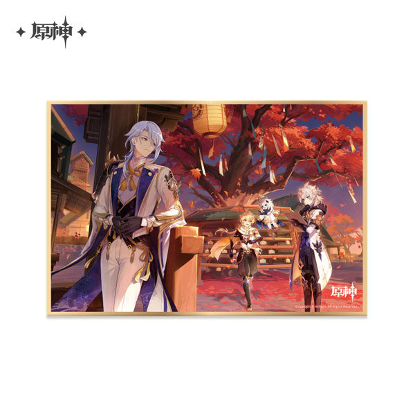 miHoYo Genshin Impact Theme Series Shikishi Art Board-Violet Garden Zephyr-miHoYo-Ace Cards &amp; Collectibles