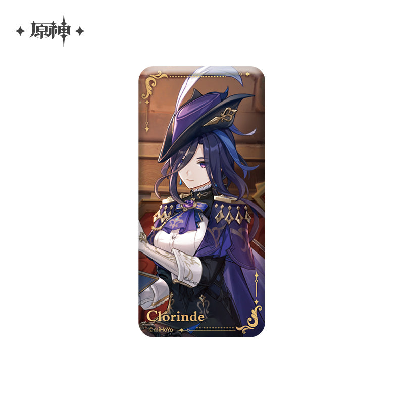 miHoYo Genshin Impact Theme Square Badge "An Everlasting Dream Interwined" Series-Clorinde-miHoYo-Ace Cards & Collectibles