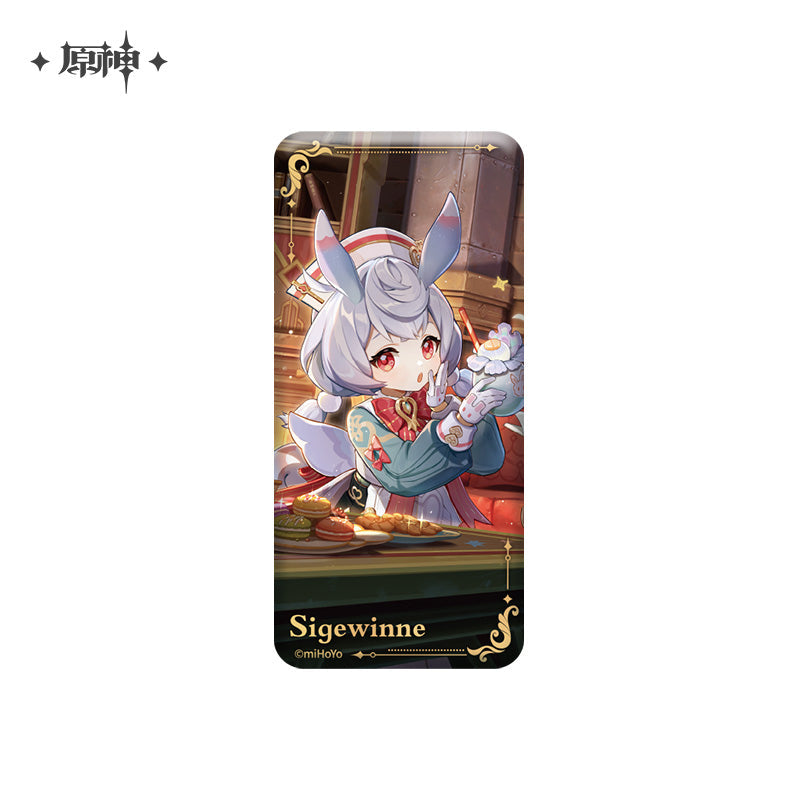 miHoYo Genshin Impact Theme Square Badge "An Everlasting Dream Interwined" Series-Clorinde-miHoYo-Ace Cards & Collectibles