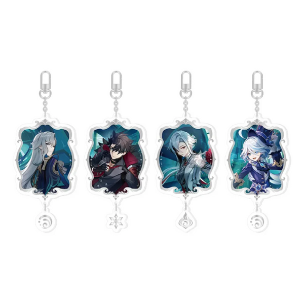 miHoYo Genshin Impact "To the Stars Shining in the Depths" Character Keychain-Neuvillette-miHoYo-Ace Cards & Collectibles
