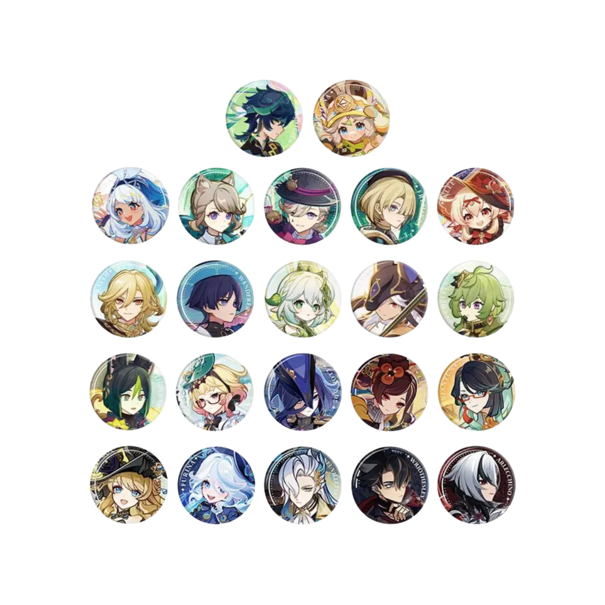 miHoYo Genshin Impact Version Preview Badge-Wriothesley-miHoYo-Ace Cards & Collectibles