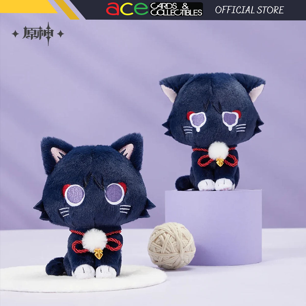 miHoYo Genshin Impact Wanderer Meow Fairy Tale Cat Hangable Plushie-Sad-miHoYo-Ace Cards & Collectibles
