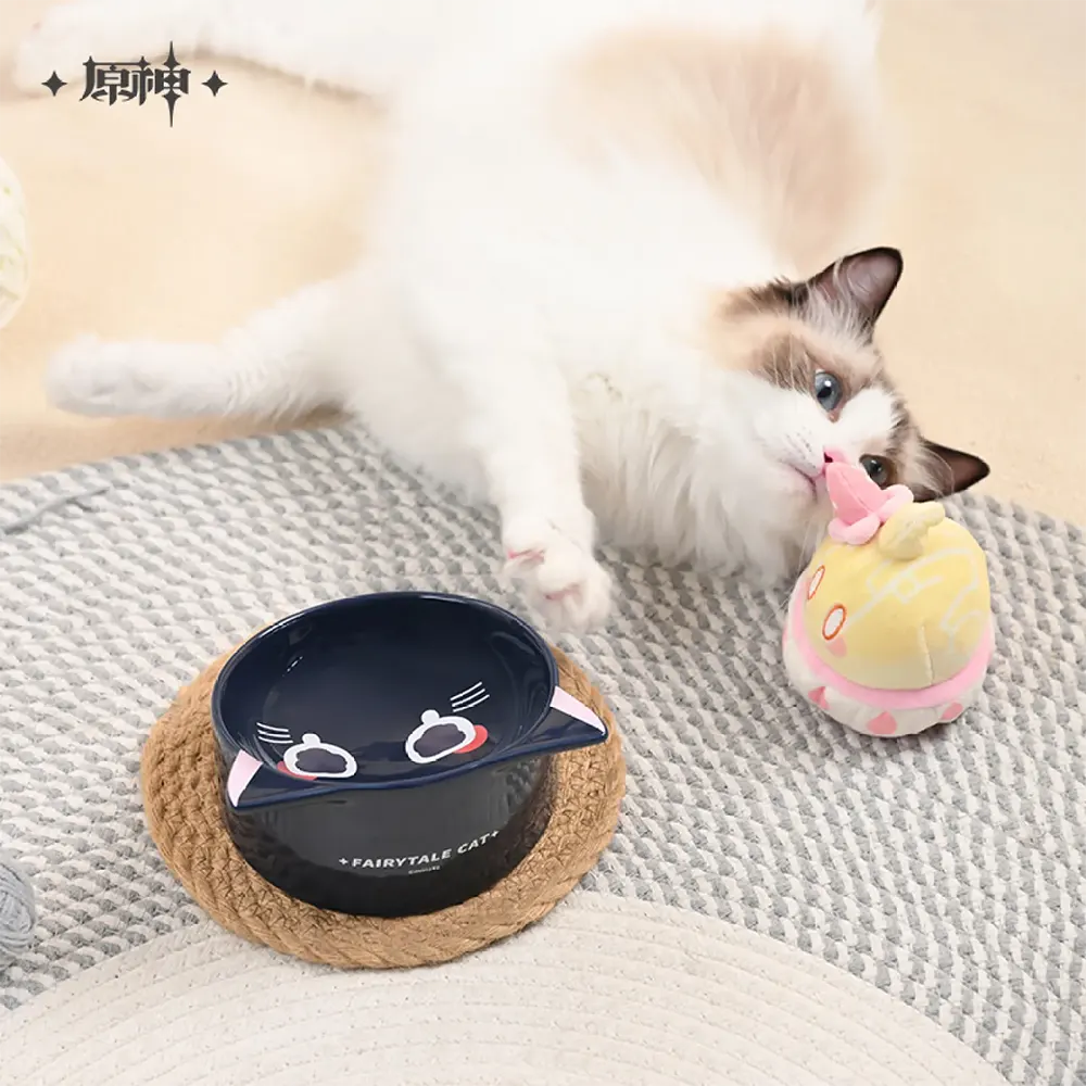 miHoYo Genshin Impact Wanderer Meow Fairy Tale Cat Pet’s Bowl-miHoYo-Ace Cards & Collectibles