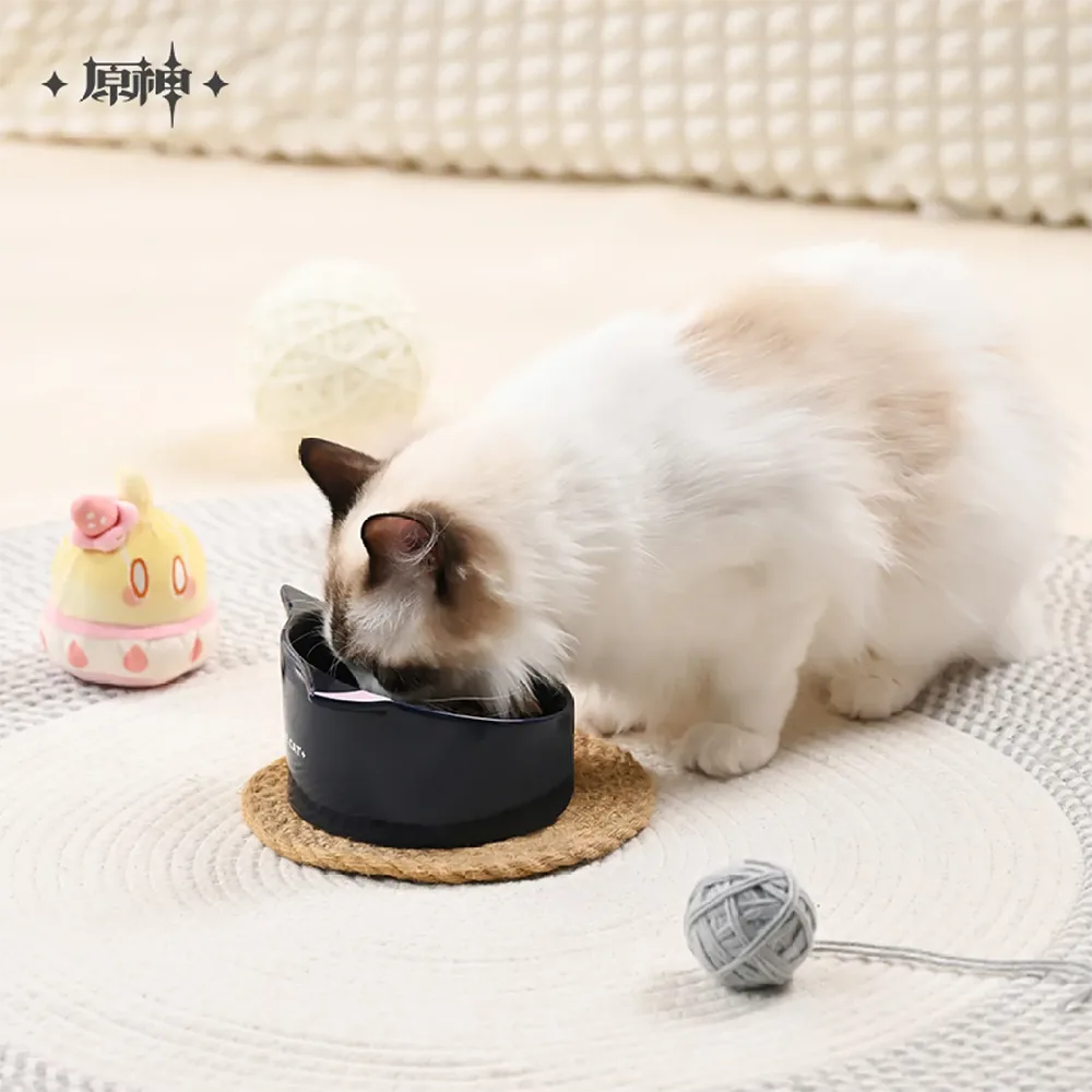 miHoYo Genshin Impact Wanderer Meow Fairy Tale Cat Pet’s Bowl-miHoYo-Ace Cards &amp; Collectibles