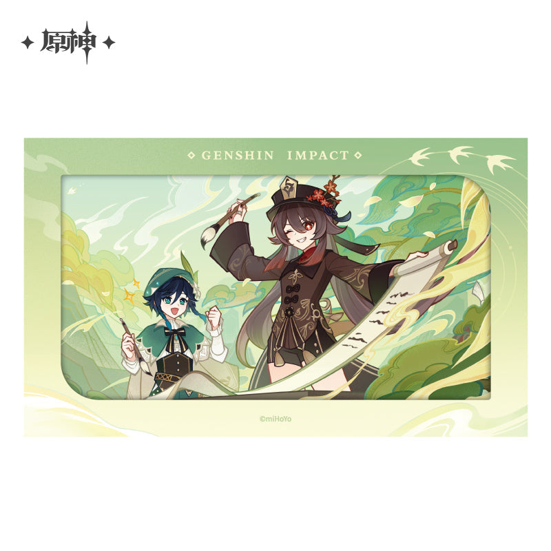 miHoYo Genshin Impact Waterborne Poetry Series Collection Cards-Hutao & Diona-miHoYo-Ace Cards & Collectibles