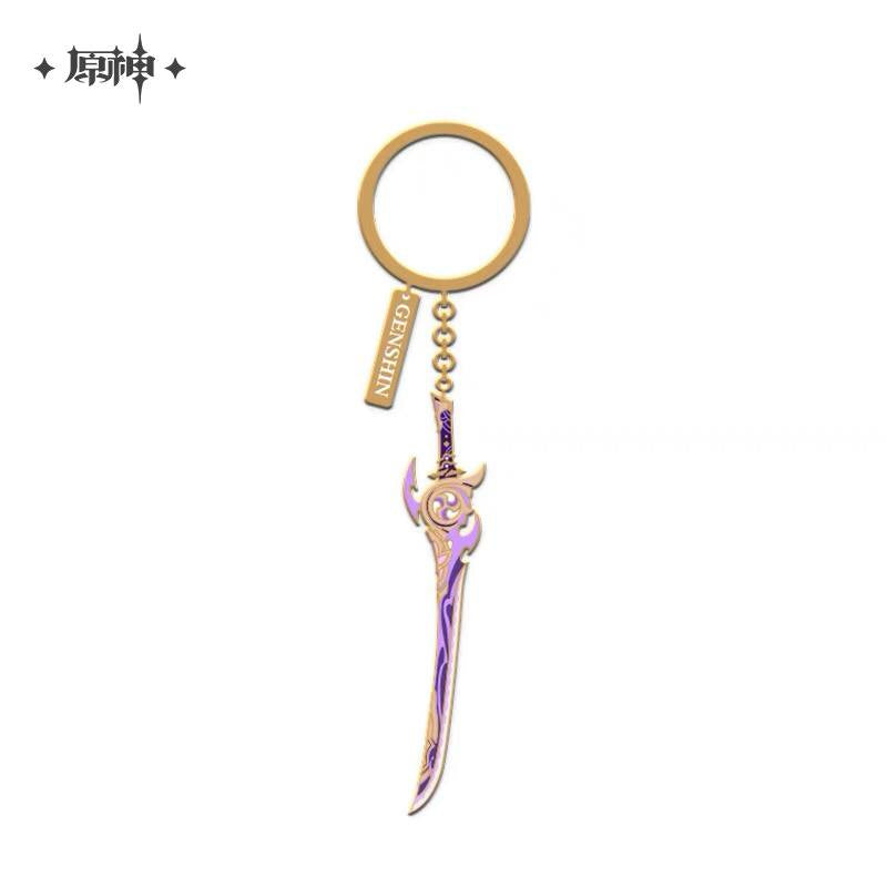 miHoYo -Genshin Impact- Weapon Metal Charm Collection Keychain-Mistspiltter Sword-miHoYo-Ace Cards &amp; Collectibles