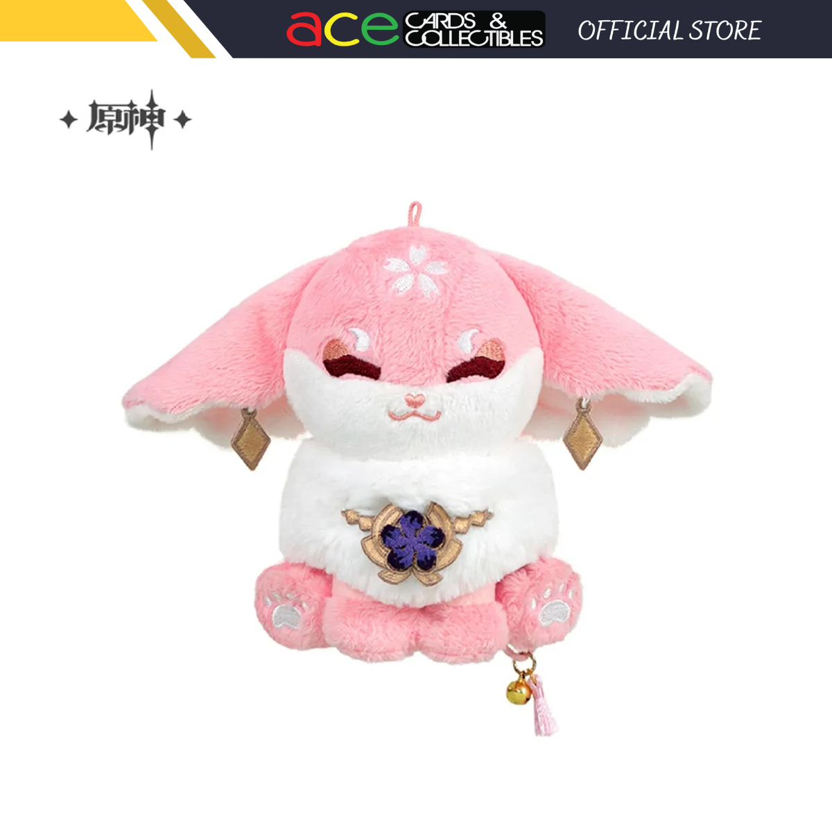 miHoYo Genshin Impact Yae Miko Kitsune Fox Plushie-miHoYo-Ace Cards &amp; Collectibles