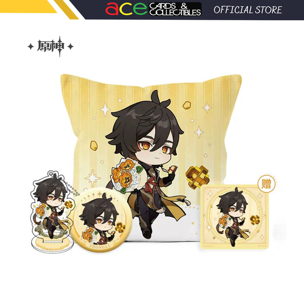 miHoYo Genshin Impact Yuanding Courtesy Series "Zhongli"-Acrylic Keychain-miHoYo-Ace Cards & Collectibles