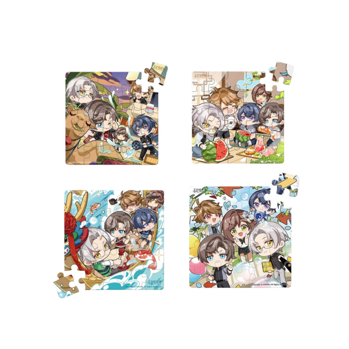 miHoYo Tears of Themis Chibi Acrylic Puzzle Series-Sweet Melon Summer-miHoYo-Ace Cards & Collectibles