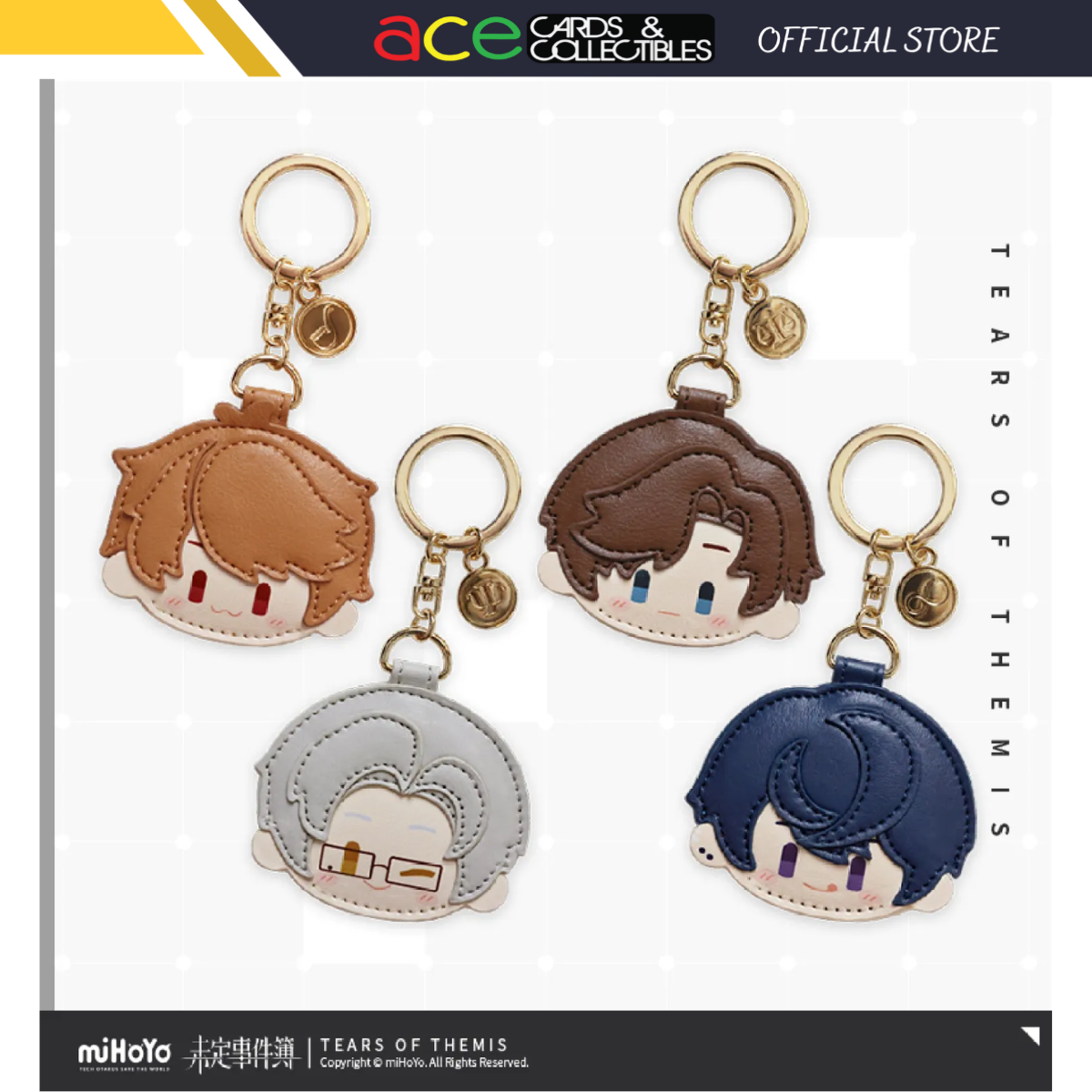 miHoYo Tears of Themis Daily Chibi PU Keychain Series-Xia Yan-miHoYo-Ace Cards & Collectibles