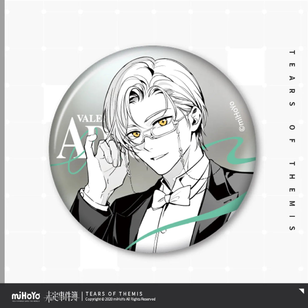 miHoYo Tears of Themis Happy Valentine&#39;s Day Badge Series-Mo Yi-miHoYo-Ace Cards &amp; Collectibles