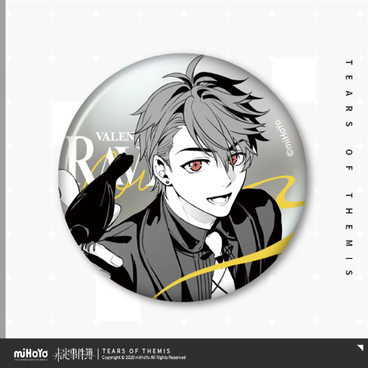 miHoYo Tears of Themis Happy Valentine&#39;s Day Badge Series-Xia Yan-miHoYo-Ace Cards &amp; Collectibles