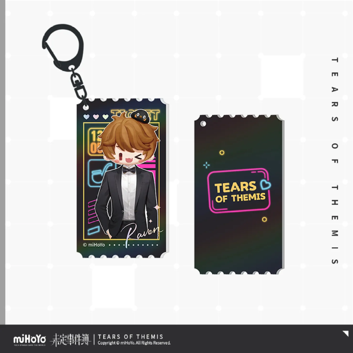 miHoYo Tears of Themis Heart-Stealing Acrylic Keychain Series-Xia Yan-miHoYo-Ace Cards & Collectibles
