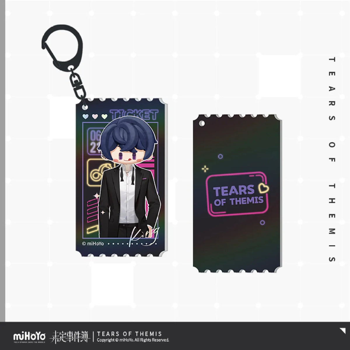 miHoYo Tears of Themis Heart-Stealing Acrylic Keychain Series-Xia Yan-miHoYo-Ace Cards & Collectibles