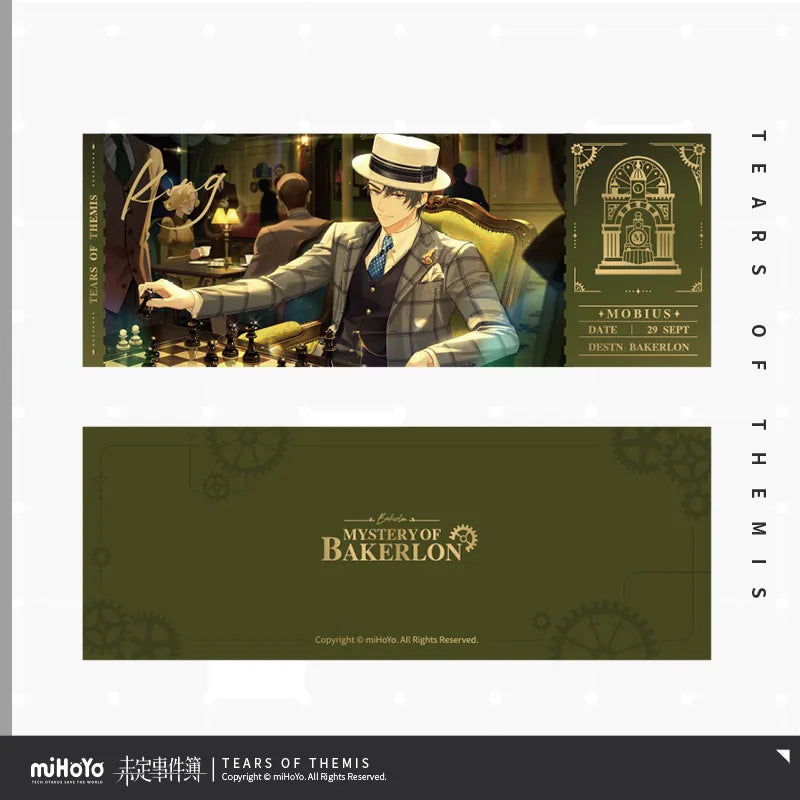 miHoYo Tears of Themis Love Beckeron Holographic Ticket Series-Xia Yan-miHoYo-Ace Cards & Collectibles