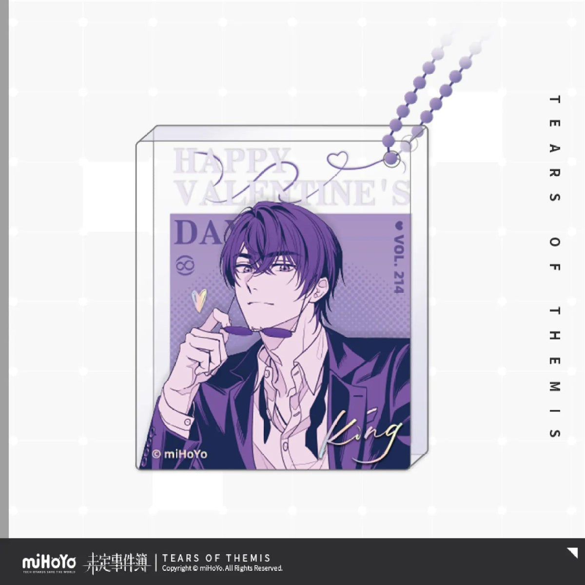 miHoYo Tears of Themis Passionate Acrylic Block Keychain Series-Lu Jing He-miHoYo-Ace Cards &amp; Collectibles
