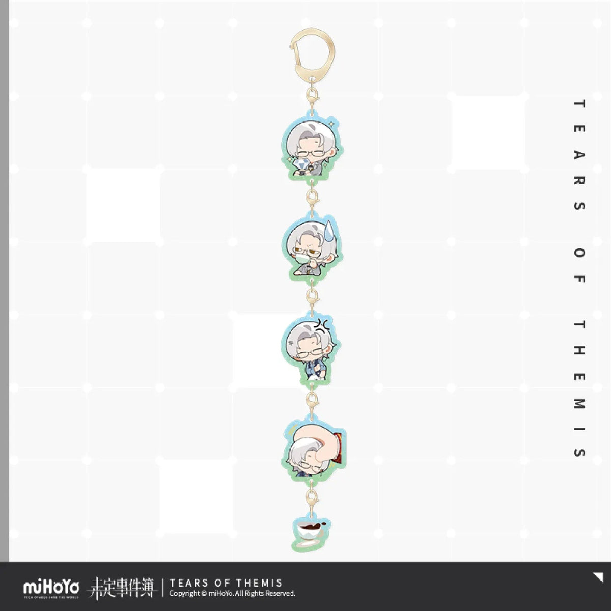 miHoYo Tears of Themis Promised Day Chibi Acrylic Keychain Series-Mo Yi-miHoYo-Ace Cards &amp; Collectibles