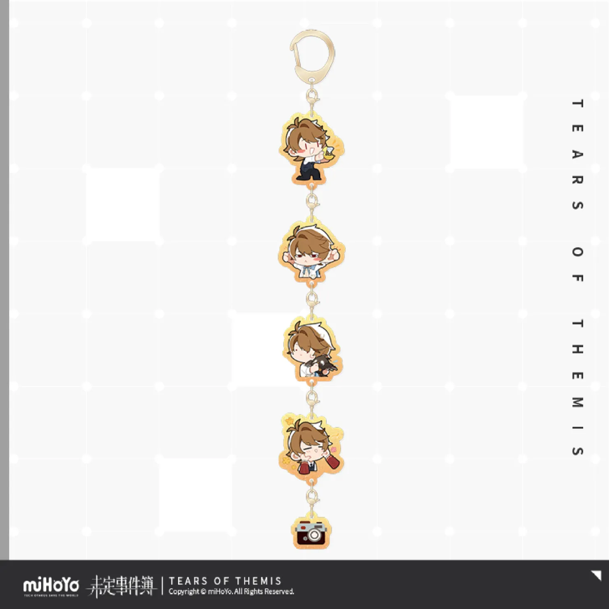 miHoYo Tears of Themis Promised Day Chibi Acrylic Keychain Series-Xia Yan-miHoYo-Ace Cards &amp; Collectibles