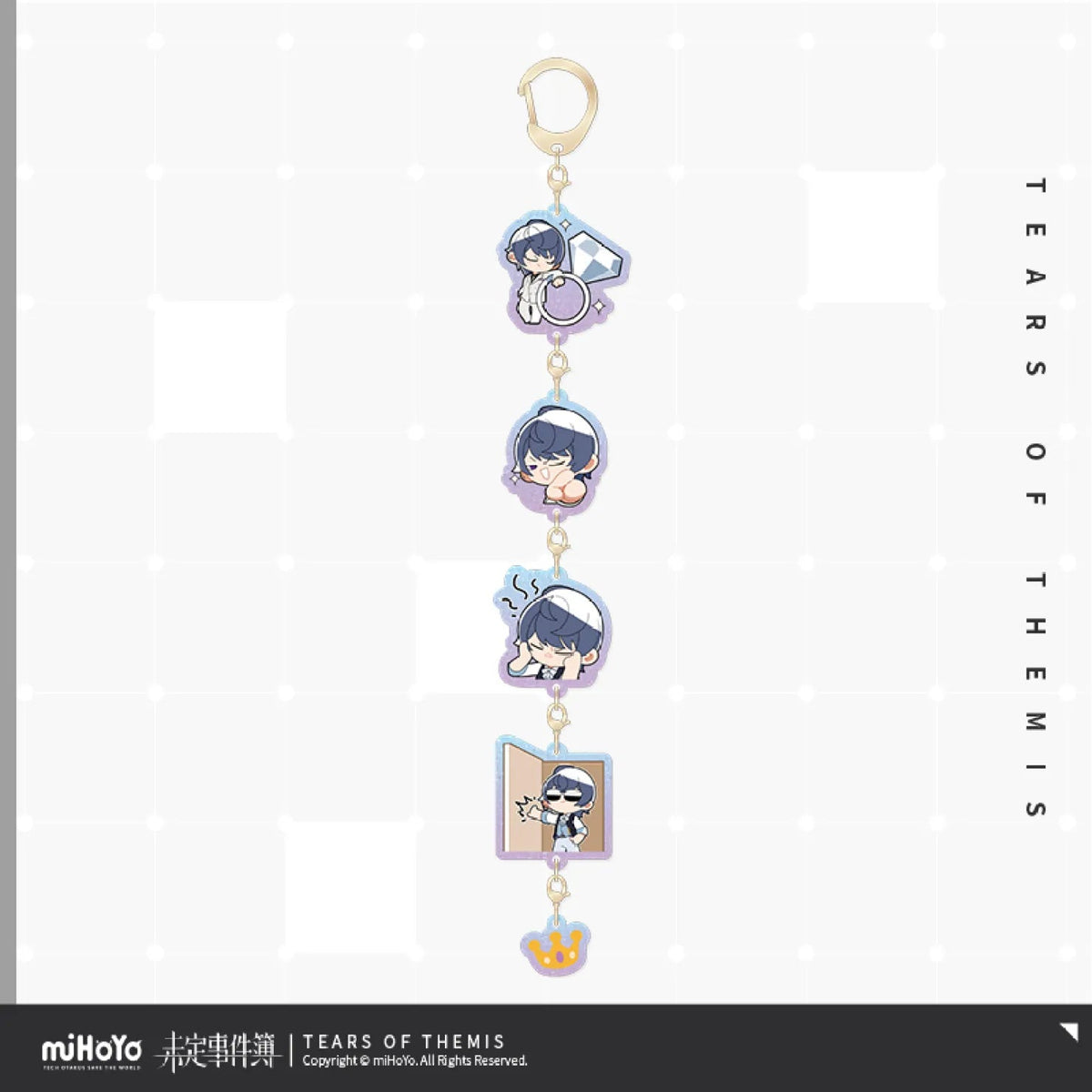 miHoYo Tears of Themis Promised Day Chibi Acrylic Keychain Series-Xia Yan-miHoYo-Ace Cards & Collectibles