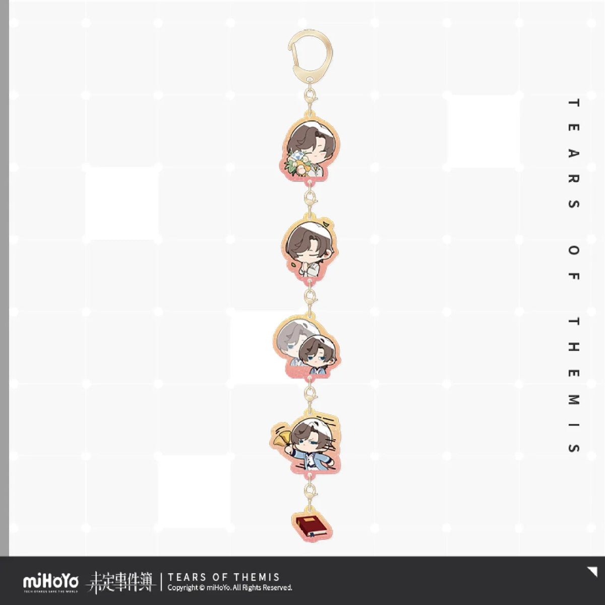miHoYo Tears of Themis Promised Day Chibi Acrylic Keychain Series-Zuo Ran-miHoYo-Ace Cards &amp; Collectibles