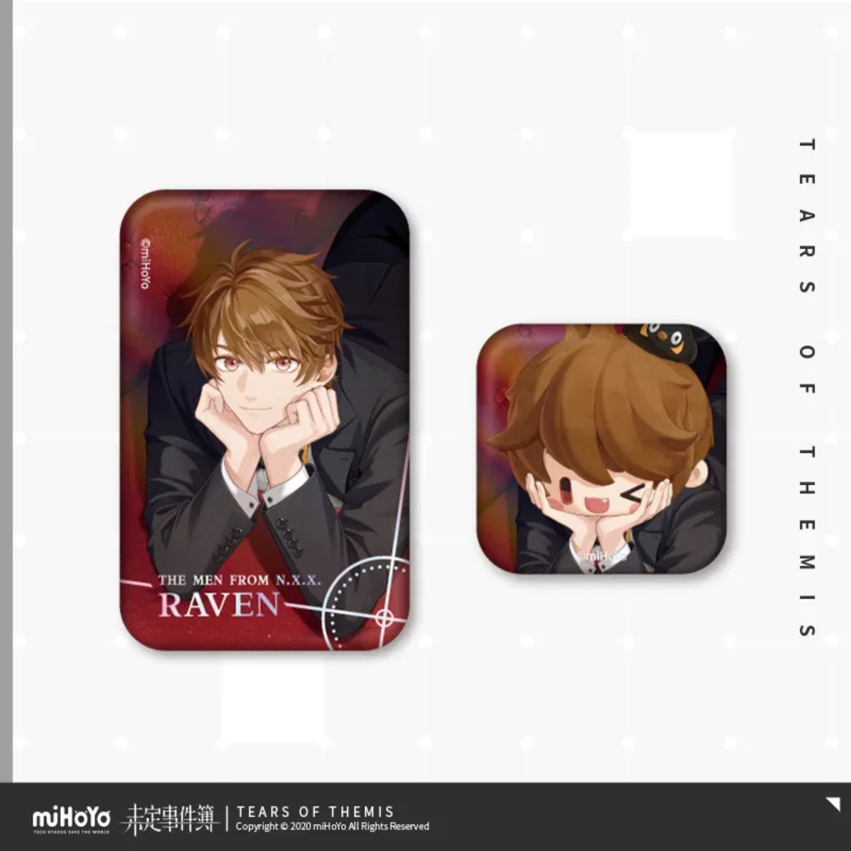 miHoYo Tears of Themis Stealing Heart Secret Badge Series-Xia Yan-miHoYo-Ace Cards &amp; Collectibles