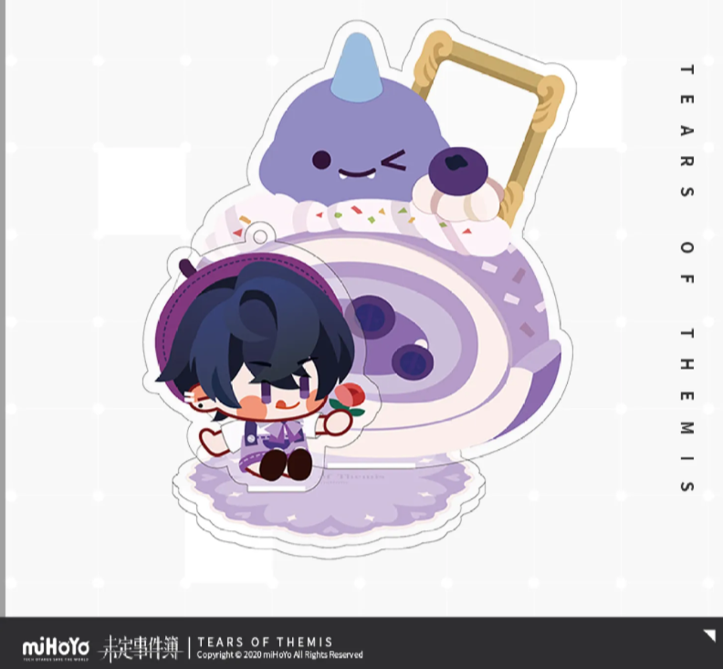 miHoYo Tears of Themis Sweet Fun Party Series Q version Acrylic Stand-Xia Yan-miHoYo-Ace Cards & Collectibles