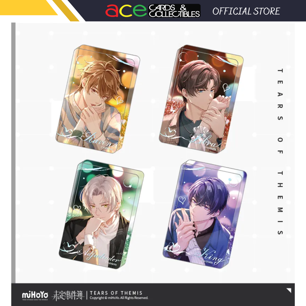 miHoYo Tears of Themis Sweet Passion and Soft Kiss Quicksand Acrylic Block Series-Xia Yan-miHoYo-Ace Cards &amp; Collectibles