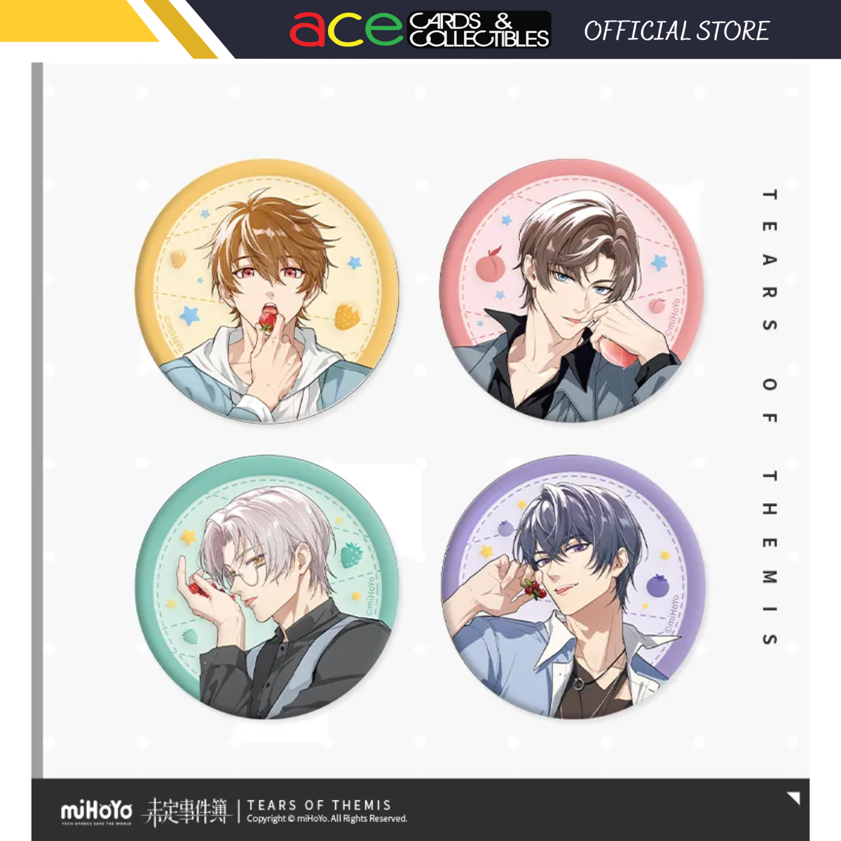 miHoYo Tears of Themis Tasting Badge Series-Xia Yan-miHoYo-Ace Cards &amp; Collectibles