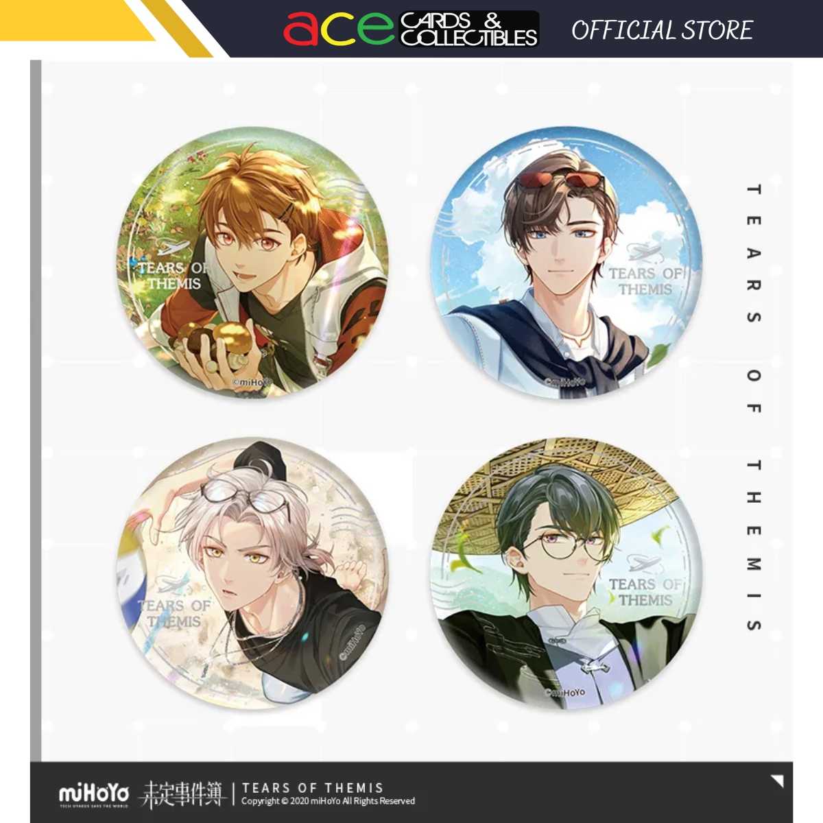 miHoYo Tears of Themis Warm Wind Love Travel Badge Series-Xia Yan-miHoYo-Ace Cards &amp; Collectibles